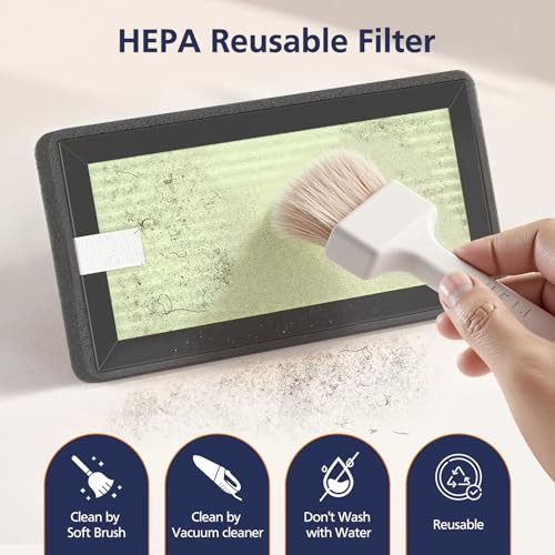 4 Pack HEPA Replacement Filter Compatible with Dr. Brown's All (4 Count)