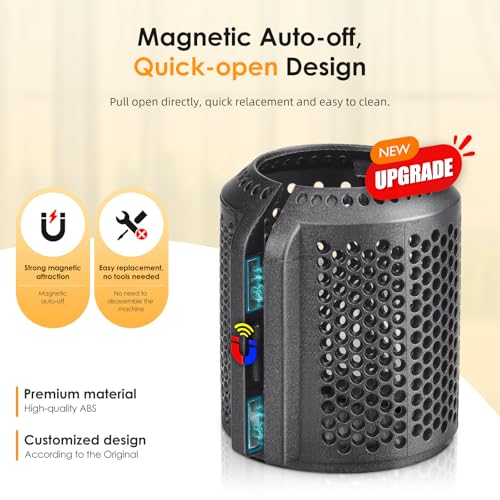 Magnetic Hair Dryer Filter + Inner Filter Cover Replacement for Dyson
