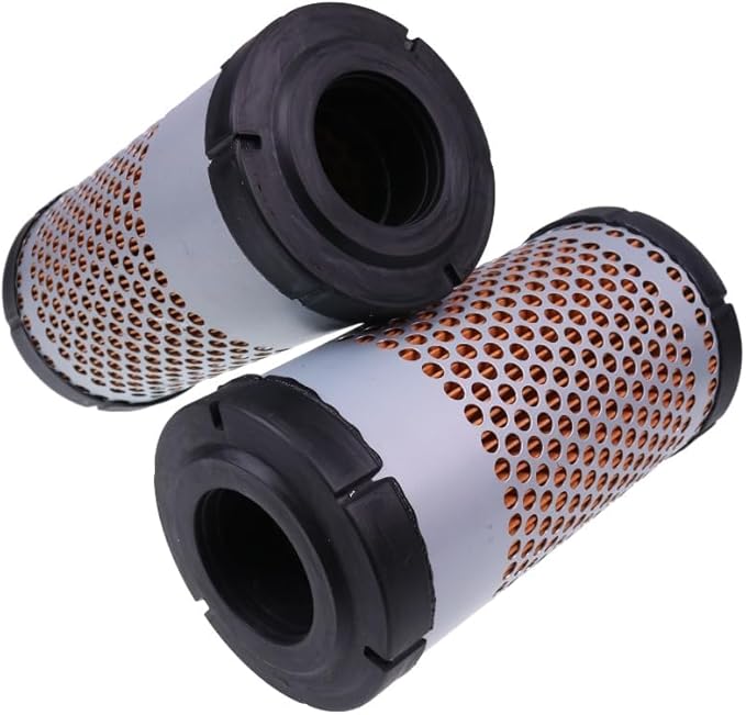 DVPARTS 2PK New Air Filter 6C060-99410 6A100-82630 K7311-82390 GA100-82630 For Kubota B1700 B21 B2100 B2301 B2320 B2400 B2410 B26 B2601