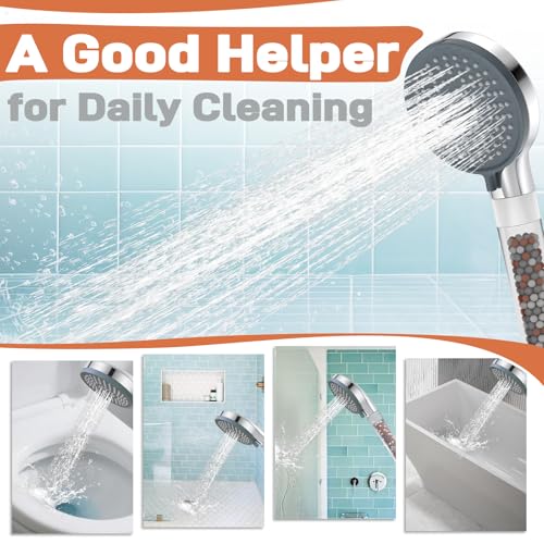 Filtered Handheld Showerhead with 30