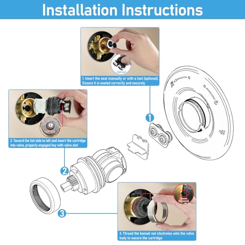 RP46463 Shower Cartridge for Delta Monitor 17 Series