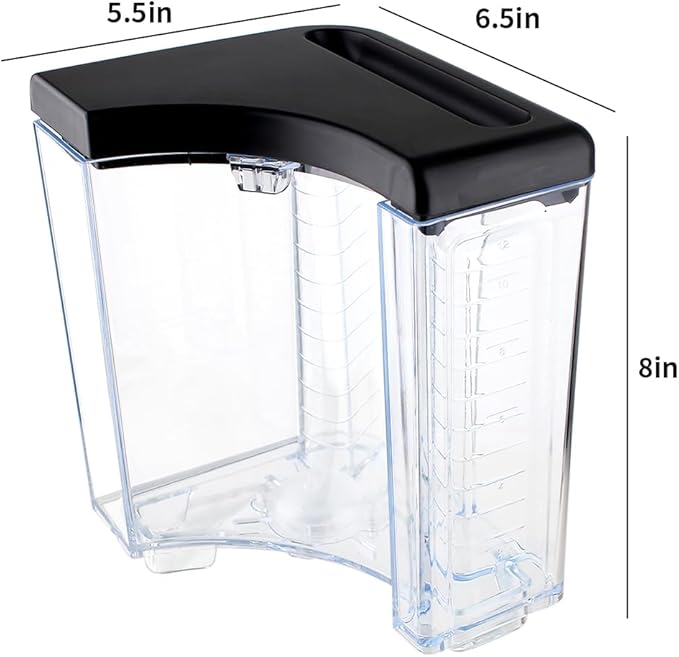 Replacement Parts 12-Cup Water Reservoir and Water Filter Holder with 12-Charcoal Water filter,Compatible with Ninja coffee Maker CE251 CE200