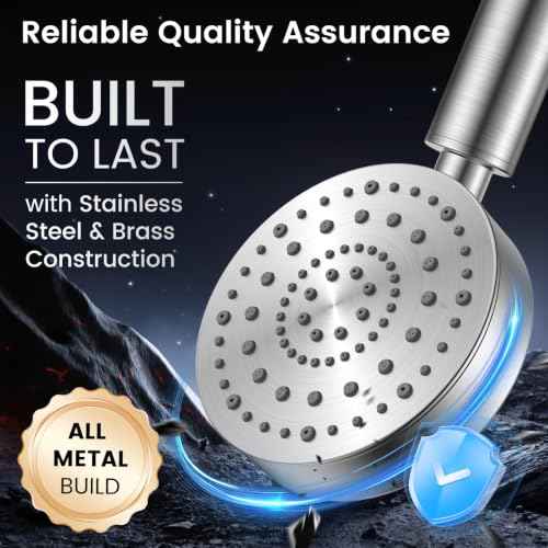 Filtered Shower Head with Handheld