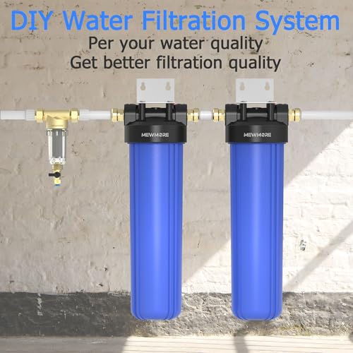 WHB20 Whole House Water Filter Housing Fit 20"x4.5" Sediment etc Filters