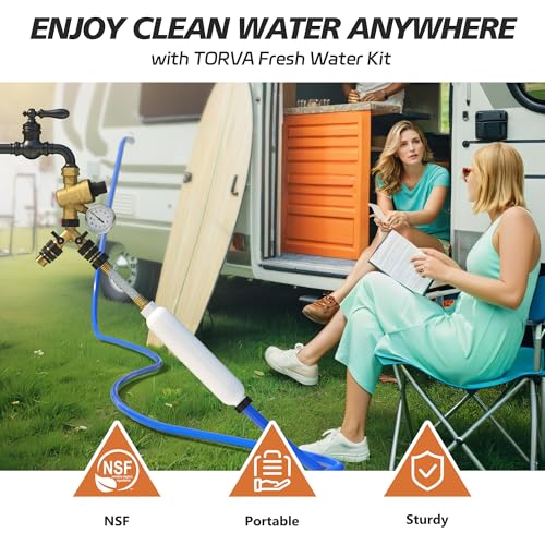 Water Hoses & Fittings for Camping All in One Fresh Water Kit