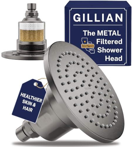 Gillian Filtered Shower Head for Hard Water