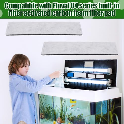 Filter Pad Compatible with Fluval Aquarium Filter Media (8 Count)