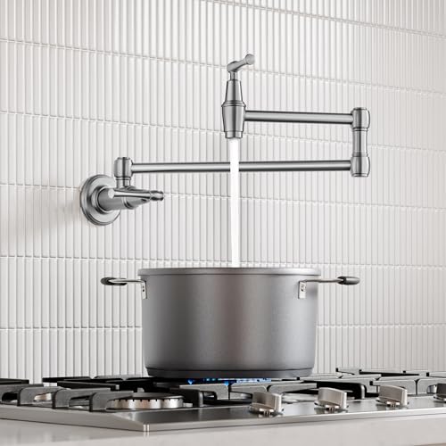 Allyn Pot Filler Faucet with Retractable Arm