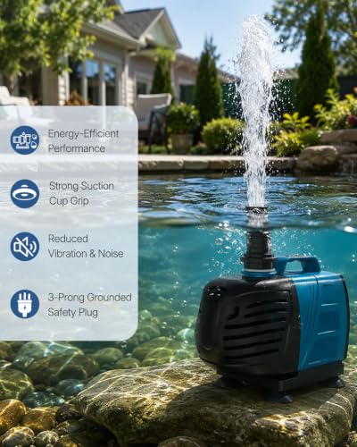 1000 GPH Submersible Water Pump