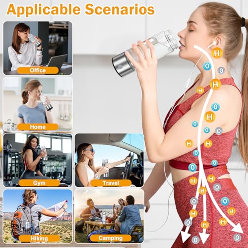 Upgrade Hydrogen Water Bottle