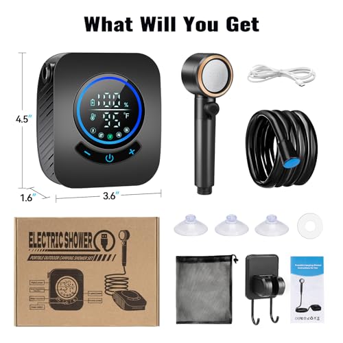 Upgraded Portable Shower