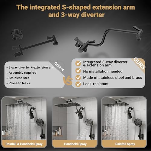 Filtered Shower Head with Handheld