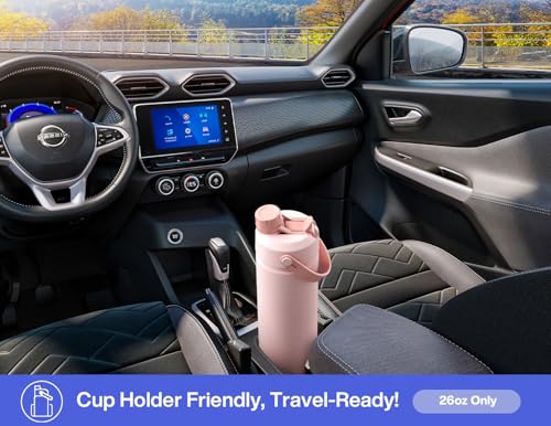 26 oz Insulated Water Bottle with 2
