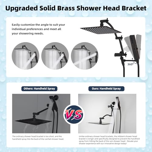 All Metal CUPC Certified 10'' Rain Shower Head