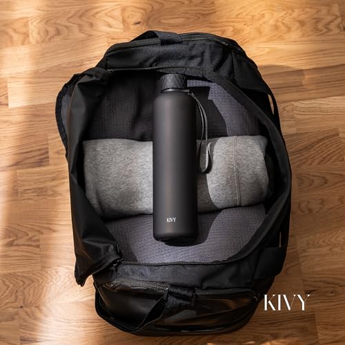 Slim Water Bottle 32oz [Lightweight & Shatterproof]