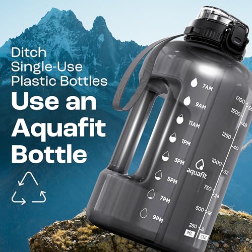64 oz Water Bottle with Time Marker