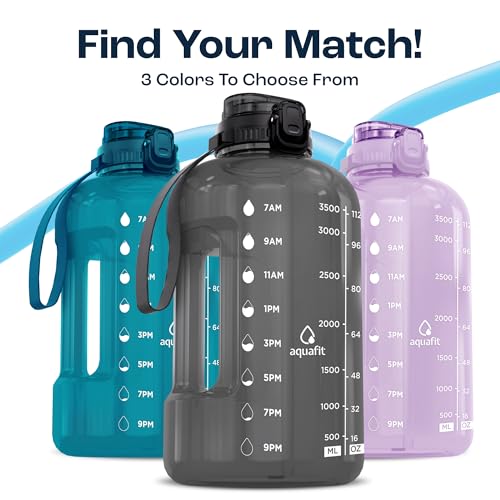 Gallon Water Bottle with Time Marker