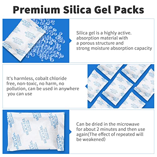 Silica Gel Packets (80 Count)
