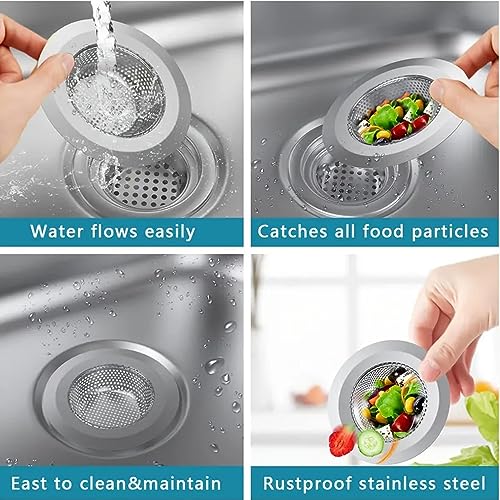 Kitchen Sink Strainers (2 Count)