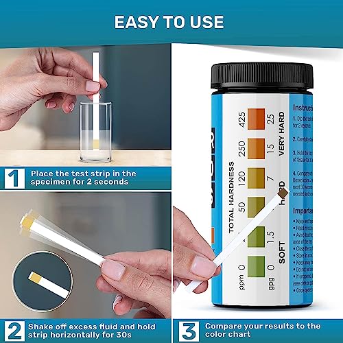 Water Hardness Test Strips for Home Water