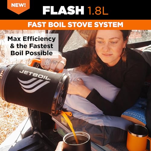 Flash 1.8L Portable Fast Boil Stove for Camping and Backpacking with 1