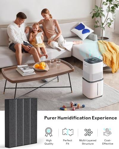 Superior 6000S Replacement Filter for LEVOIT Humidifier (16 Count)