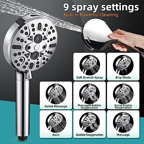 Filtered Shower Head with Handheld