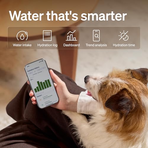 Quiet Dog Water Fountain Stainless Steel Tray