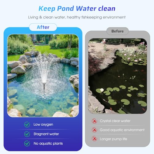 660GPH Pond Filter with RGB Auto