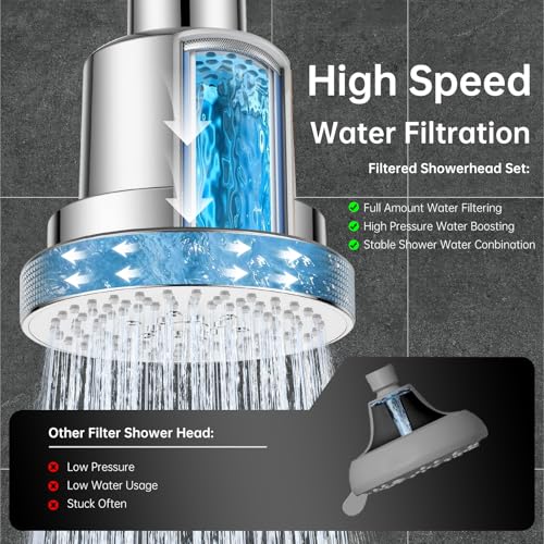 Shower Head with Shower Filter