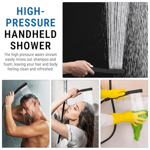 All Metal 14" Rain Shower Head with Handheld for Bathroom Upgrade