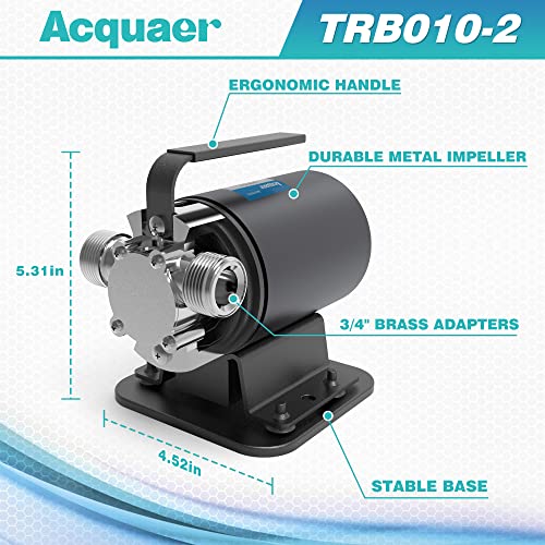 Portable Electric Utility Water Transfer Pump 1
