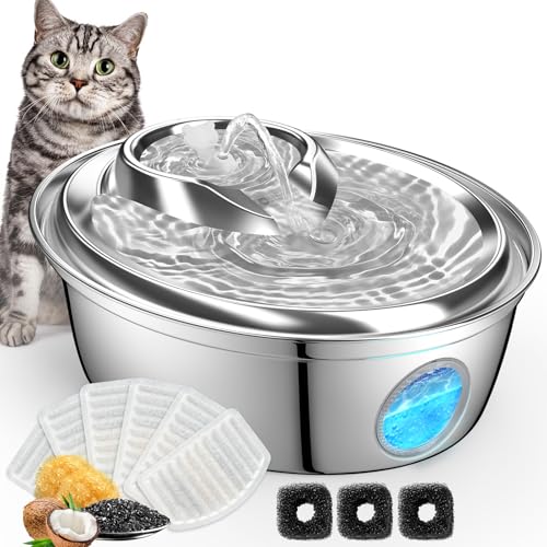 Stainless Steel Cat Water Fountain