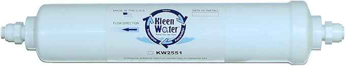 Kleenwater Replacement Filter Set, Compatible with iSpring RCC7 RCC7P RCW5, for 5-Stage Reverse Osmosis Water Filter