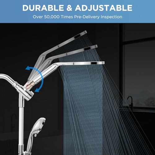 Dual Handheld Shower Head Combo