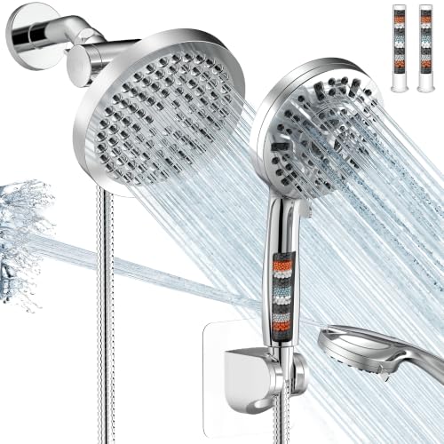 Shower Head with Handheld Spray Combo
