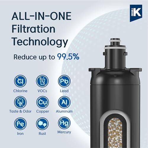 PPU 1700D Under Sink Water Filter System with Faucet