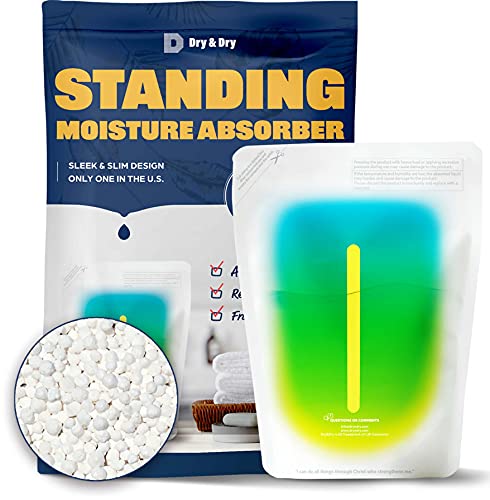 6 Pack Standing Moisture Absorbers to Control Excess Moisture in Basements
