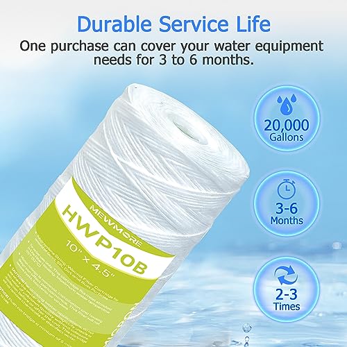50 Micron Whole House Water Filter Cartridge (4 Count)