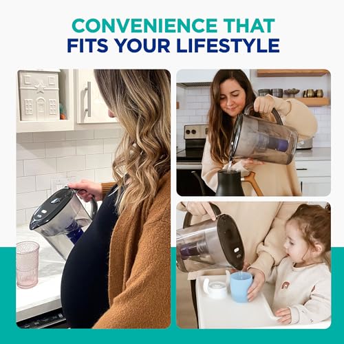 Plus 7 Cup Water Filter Pitcher