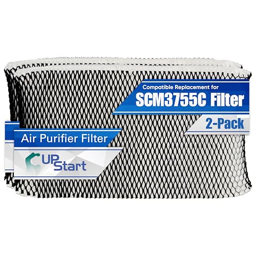 2x HWF75 SF221 Type "D" Replacement for Sunbeam SCM3755C Humidifier Filter (2 Count)