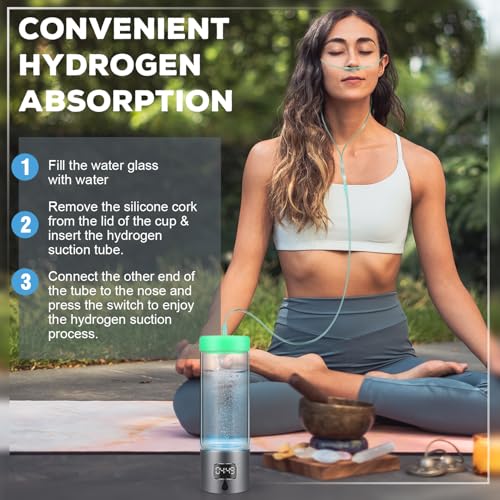 Hydrogen Water Bottle Generator with SPE