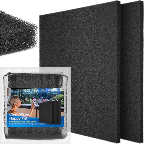 Aquarium Bio Filter Sponge Pad (2 Count)
