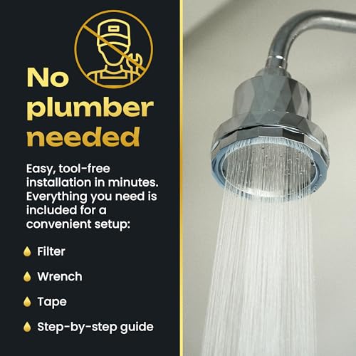 Shower With Internal Filter