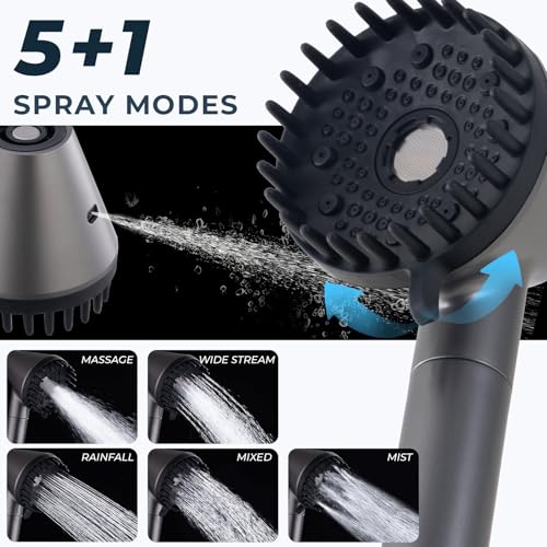 2026 Magnetic Filtered Shower Head with Handheld