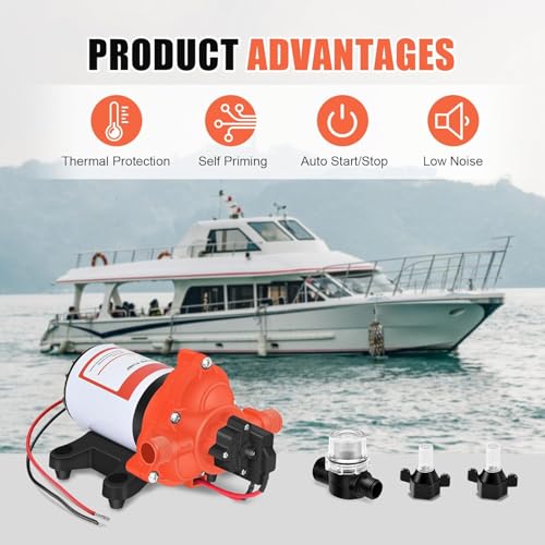 RV Water Pump on Demand Water Pressure Self