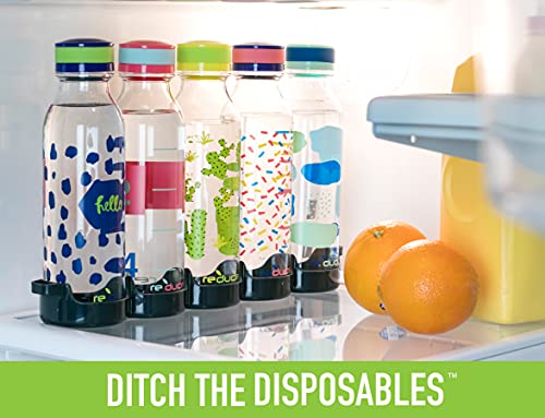 WaterWeek Reusable Water Bottle Set
