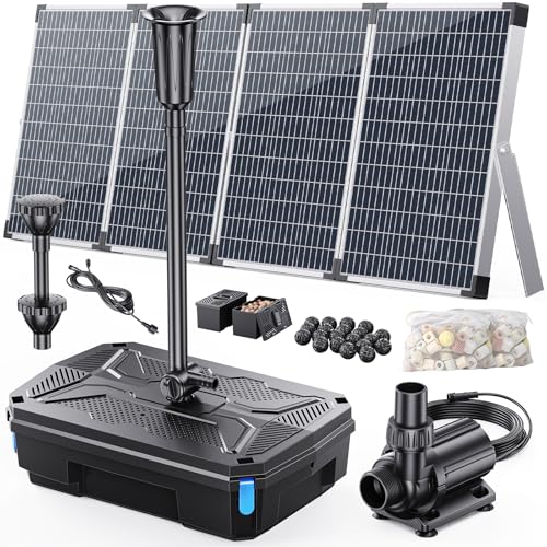 Solar Pond Filter & Pump Kit