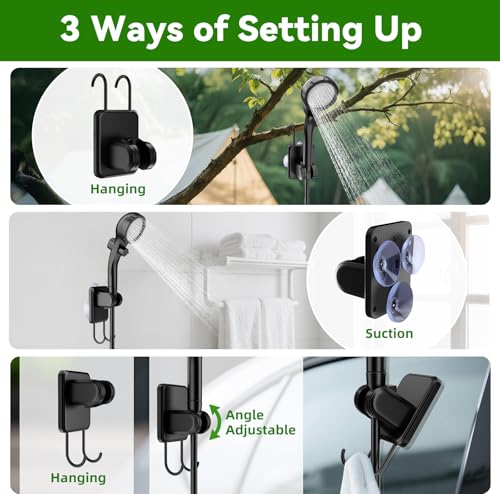 Portable Camping Shower with Heater