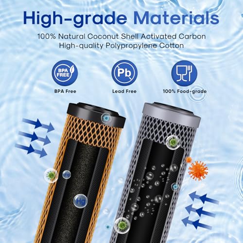 2.5"x 20" Whole House Water Filter (2 Count)